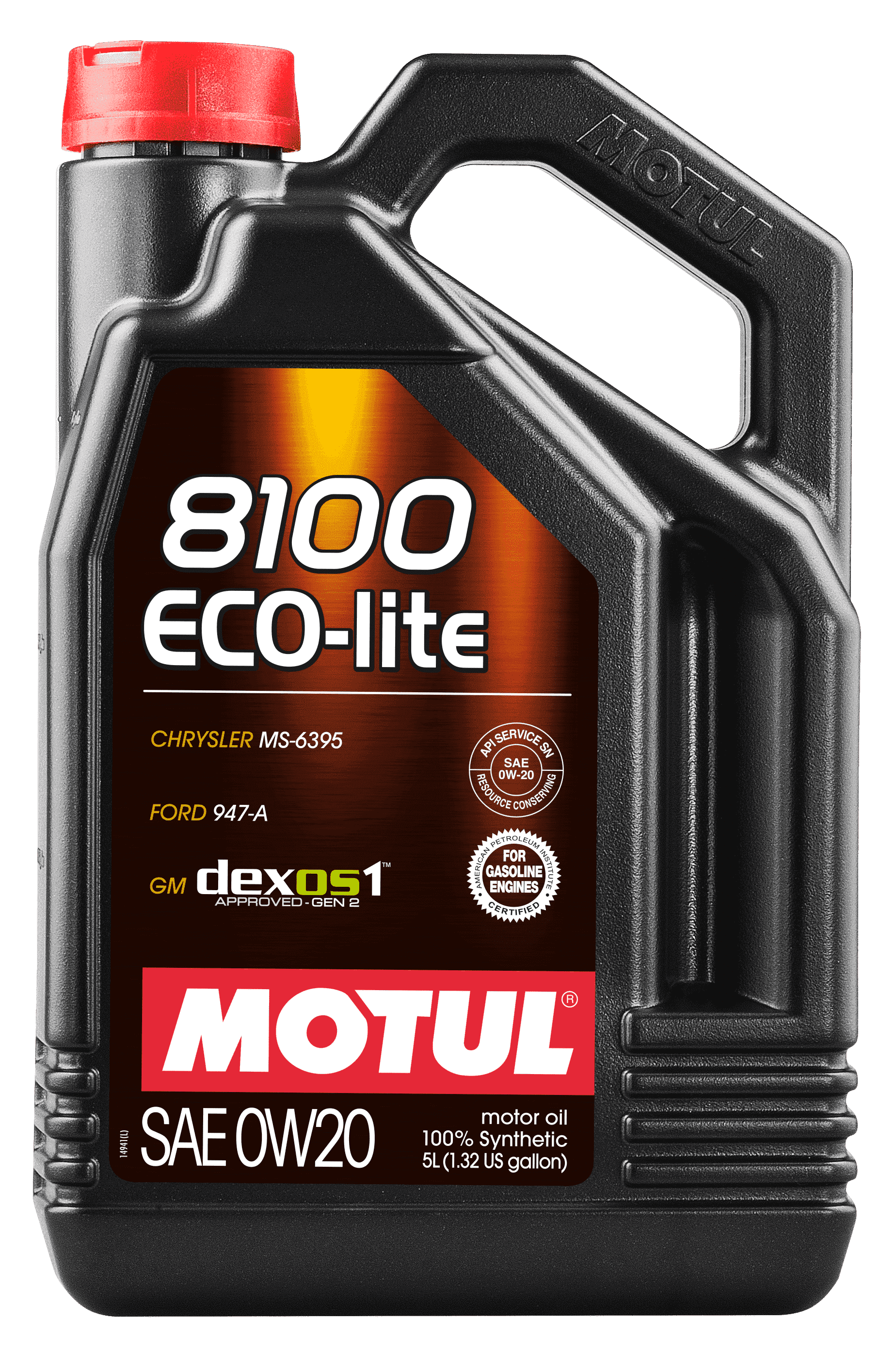 Моторное масло Motul 8100 ECO-LITE 0W-20, 5л